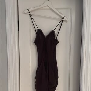 Jaded London Fatale Maxi Dress in Dusk, size US2/UK6